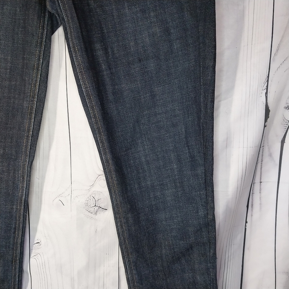 J.Crew Factory Matchstick Women's Dark Blue Jeans Size 30S - Picture 3 of 15